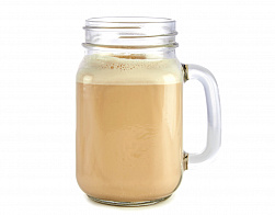 Большой латте на кокосовом молоке